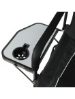 Extra-Large Camping Chair with Side Table