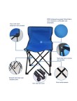 Outdoor Portable Folding Chair with Backrest