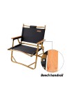 Wood Grain Aluminum Folding Camping Chair
