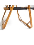 Wood Grain Aluminum Folding Camping Chair