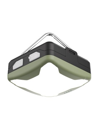 Dual-Power LED Camping Lamp