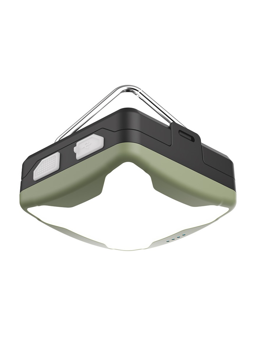 Dual-Power LED Camping Lamp