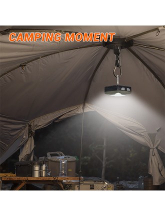 Dual-Power LED Camping Lamp