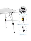 Roll-Up Aluminum Picnic Table