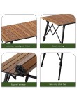Foldable Aluminum Rolling Table