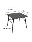 Foldable Aluminum Rolling Table
