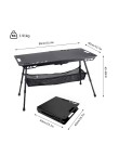 Adjustable Outdoor Aluminum IGT Table