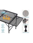 Aluminum Alloy Mesh Folding Table
