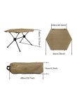 Aluminum Frame Folding Camping Table