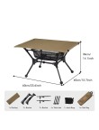 Aluminum Alloy Folding Table with Storage Mesh Bag