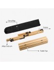 Roll-Top Wooden Camping Table