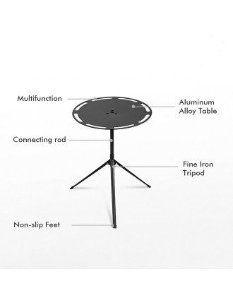 Portable Foldable Round Table