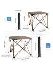 Aluminum Alloy Folding Roll-Top Table