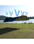 Multi-Sided Waterproof Sunshade Canopy